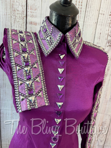 Berry & Grape Day Shirt Set (M)