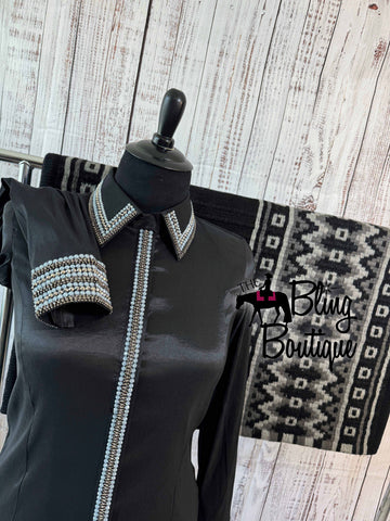 Black, Grey & Hematite Day Shirt Set (2XL)