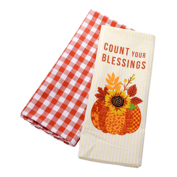 Count Your Blessings Hand Towels - 2 Piece Set