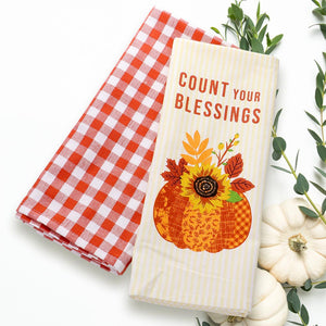 Count Your Blessings Hand Towels - 2 Piece Set