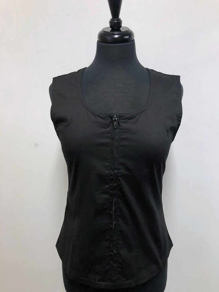 Plain Solid Black Show Vest – The Bling Boutique